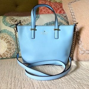 Kate Spade New York Cedar Street Harmony Mystic Blue Convertible Crossbody Bag